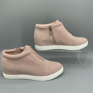 NEW Aqua College Women’s Glady Suede High Top Sneaker Pink Size 10M